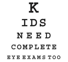 Kid's Eye Exams
